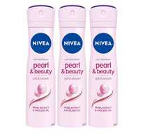 بخاخ نيفيا مضاد للتعرق للنساء، 3 عبوات × 150 مل