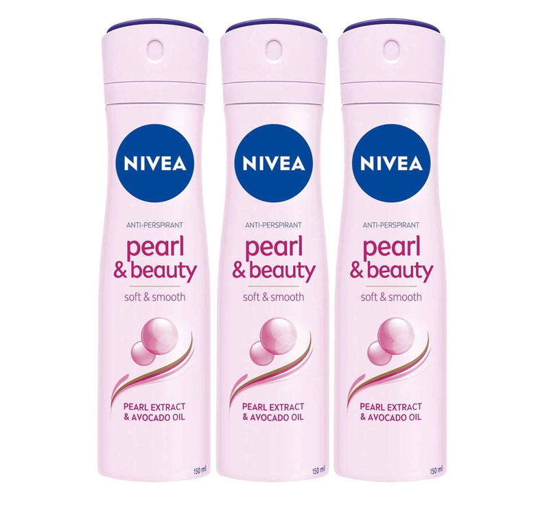 Nivea Anti-Perspirant Spray for Women Assorted 3 x 150 ml