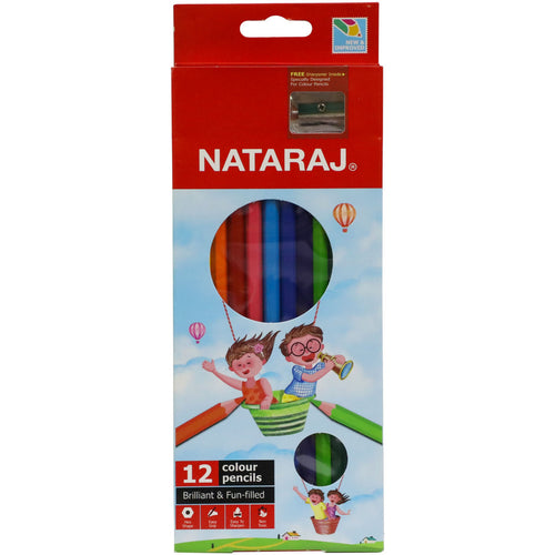 Nataraj 12 Colour Pencils