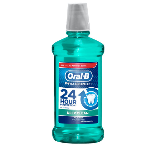 Oral-B Pro Expert Deep Clean Mild Mint Mouthwash 500 ml