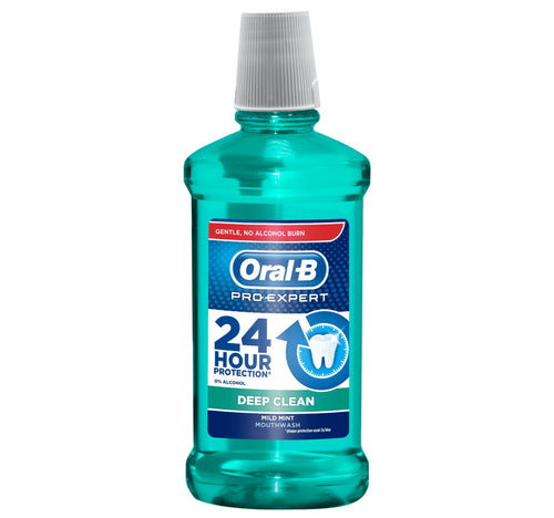 Oral-B Pro Expert Deep Clean Mild Mint Mouthwash 500 ml