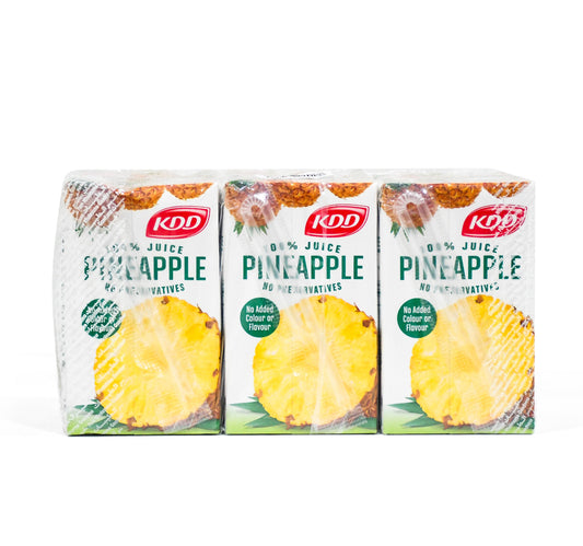 KDD Pineapple Juice 6 x 250 ml