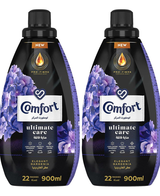 Comfort Ultimate Care Concentrated Fabric Softener Elegant Gardenia 2 x 900 ml