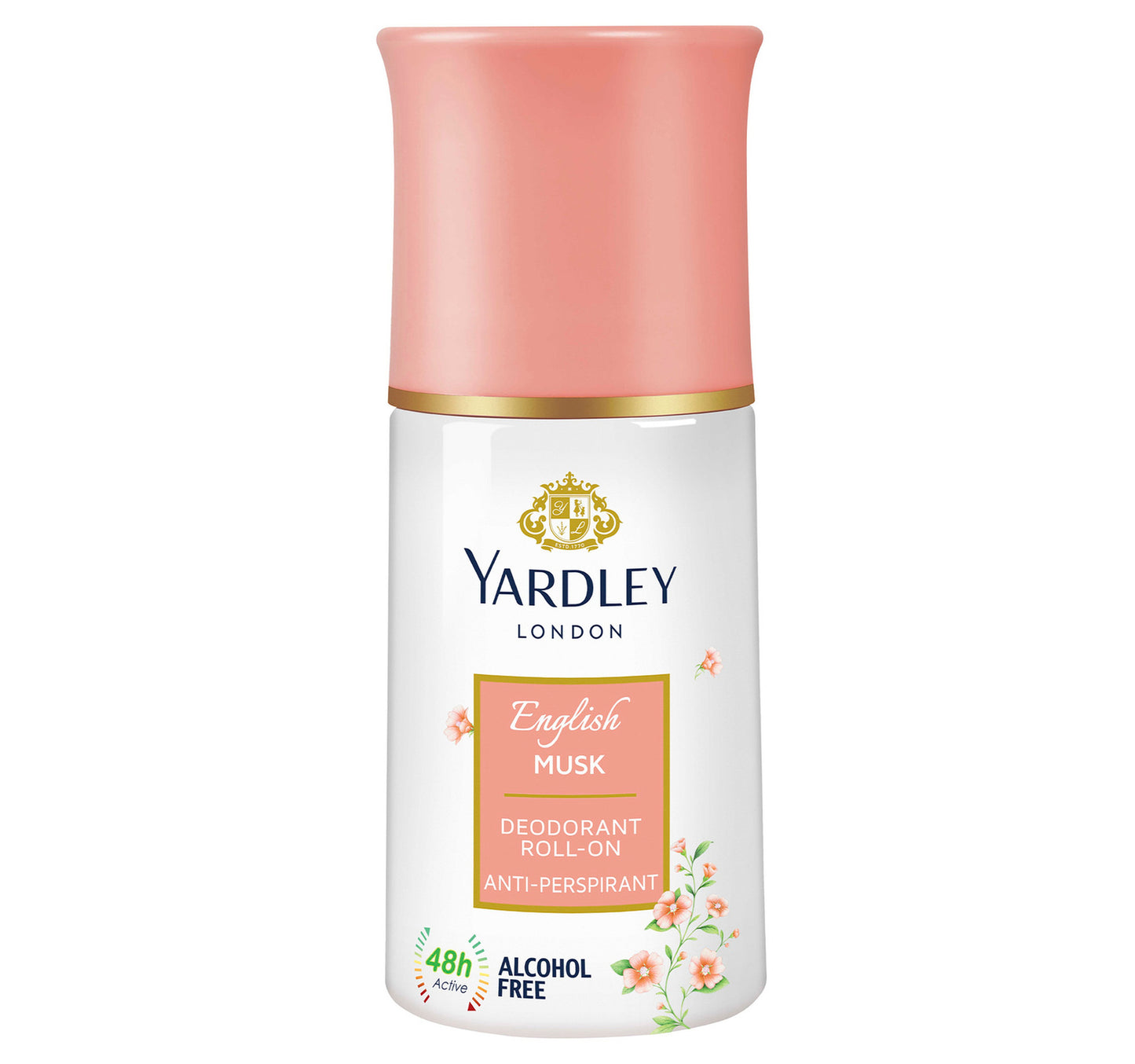 Yardley London English Musk Anti-Perspirant Deodorant Roll On 50 ml