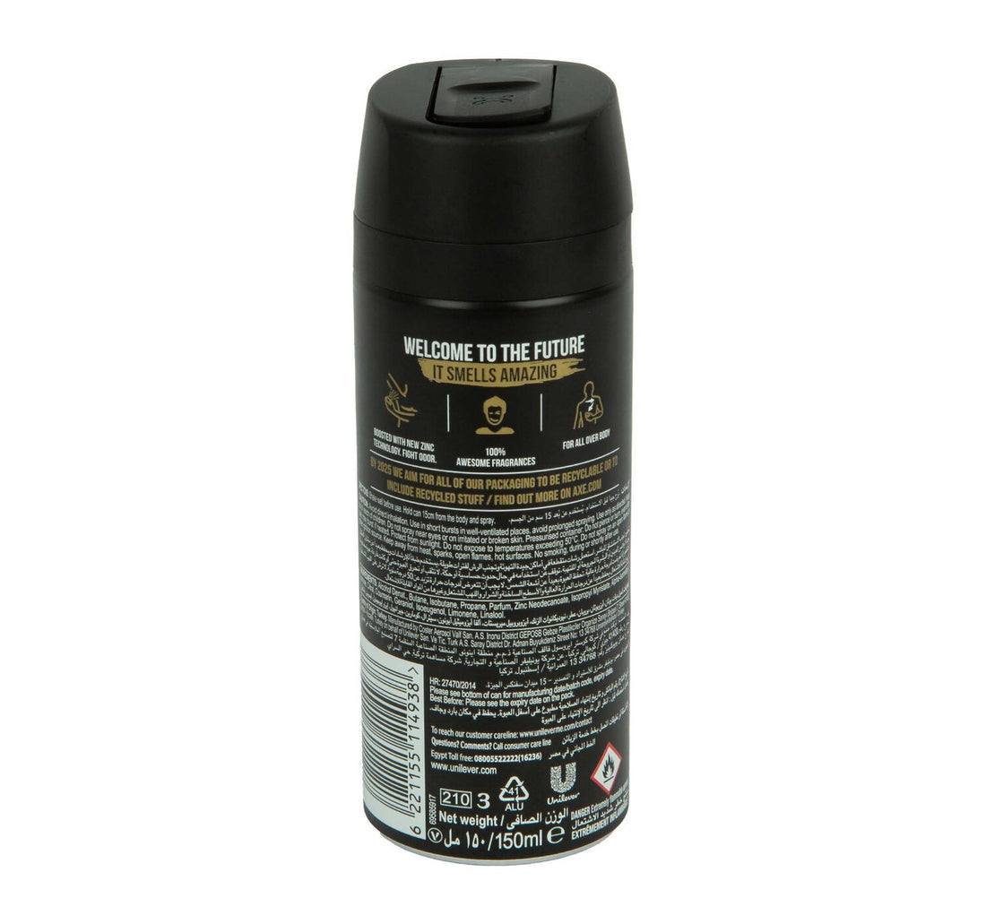 Axe Gold Temptation Amber Deodorant Body Spray For Men 150 ml