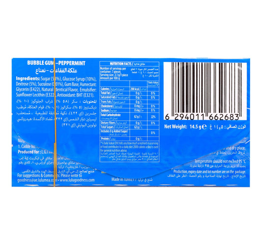 Superman Bubble Gum Peppermint 14.5 g