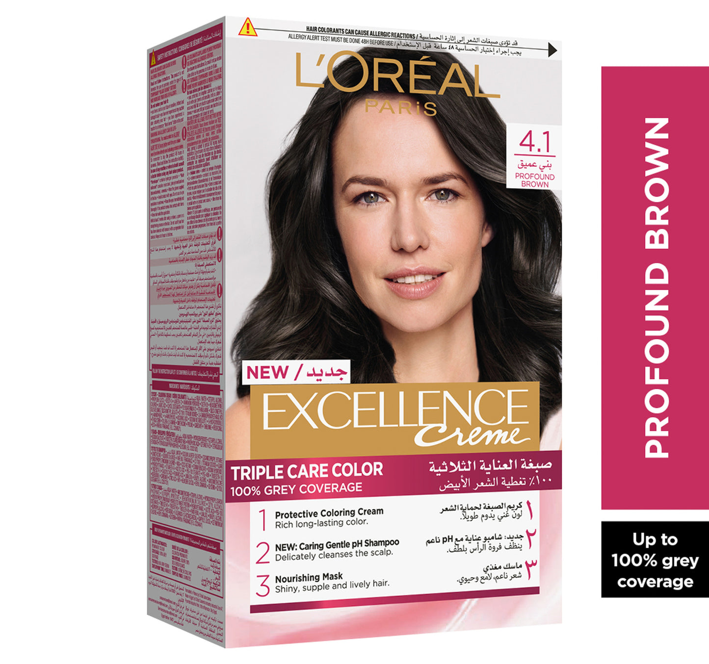 L'Oreal Paris Excellence Creme 4.1 Profound Brown 1 pkt