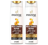 Pantene Pro-V Milky Damage Repair Shampoo 2 x 375 ml