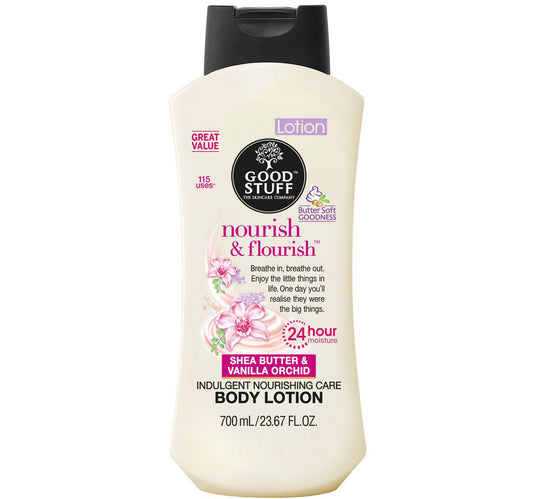 لوشن الجسم المغذي والمزدهر من جود ستاف 700 مل