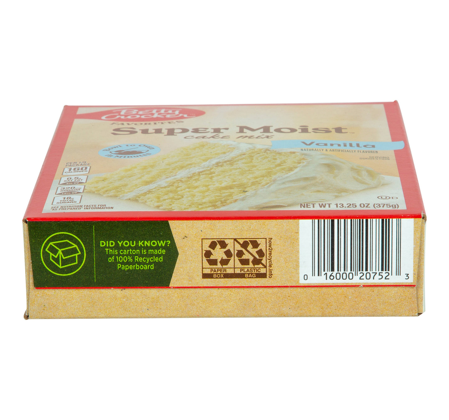 Betty Crocker Super Moist Vanilla Cake Mix 375 g