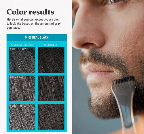 Just For Men Moustache & Beard M-55 Real Black 1 pkt