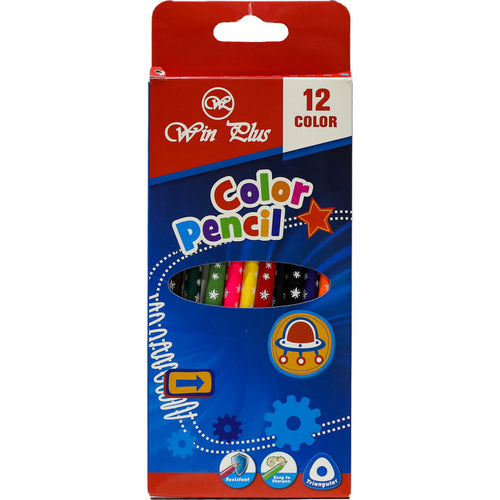 Win Plus Color Pencil KR971273 12Pcs