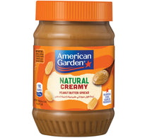 American Garden Vegan & Gluten Free Natural Creamy Peanut Butter 454 g