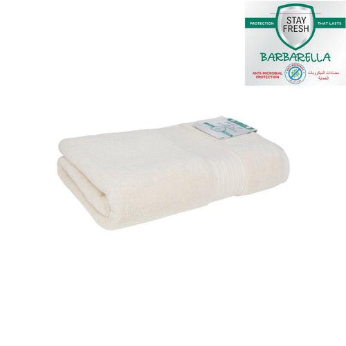 Barbarella Anti-Microbial Bath Towel, 70 x 140 cm, Beige