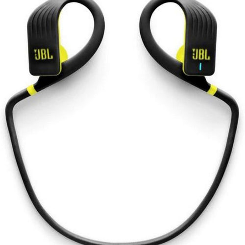 سماعات الأذن اللاسلكية JBL Endurance Jump باللون الأسود الليموني