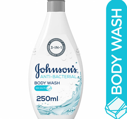 Johnson's Body Wash Anti-Bacterial Sea Salts 250 ml