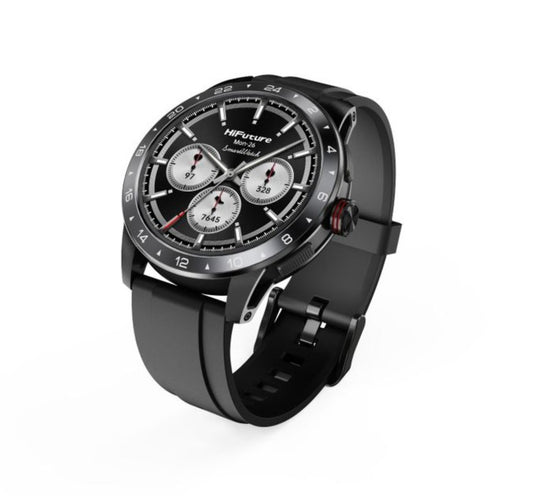 HiFuture Flex 2 Smartwatch, 1.39 inches Display, Black