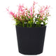 Maple Leaf Home Eva Flower With Black Pot