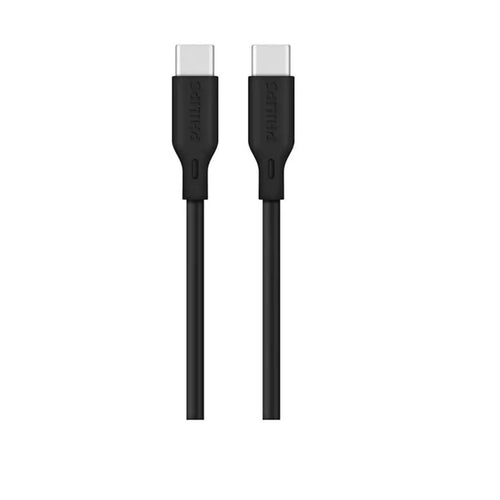 Philips USB-C to USB-C Cable, 1.2m, Balck, DLC6541CB/00