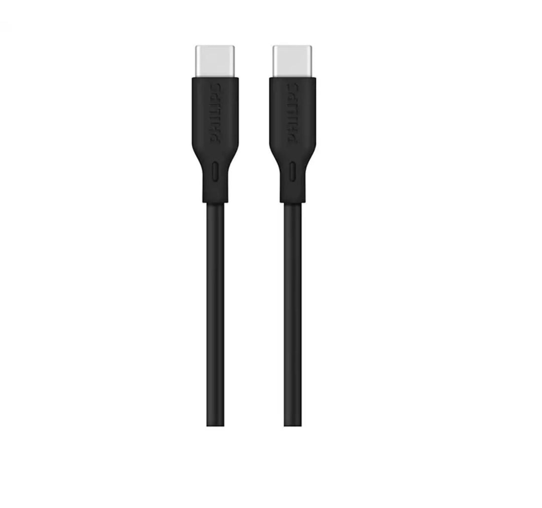 Philips USB-C to USB-C Cable, 1.2m, Balck, DLC6541CB/00