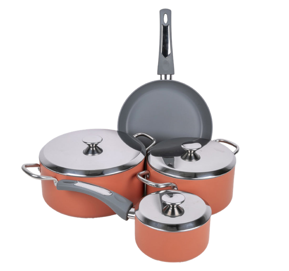 Martef Aluminium Non-Stick Cookware Set, 7 pcs