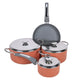 Martef Aluminium Non-Stick Cookware Set, 7 pcs