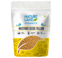 Natureland Organics Mustard Seeds Yellow 150 g