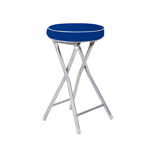 Maple Leaf Folding Stool, Blue, HPZ-12