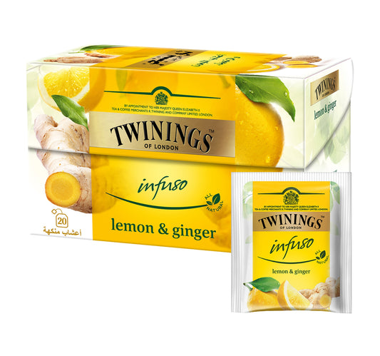 Twinings Infuso Lemon & Ginger 20 Teabags