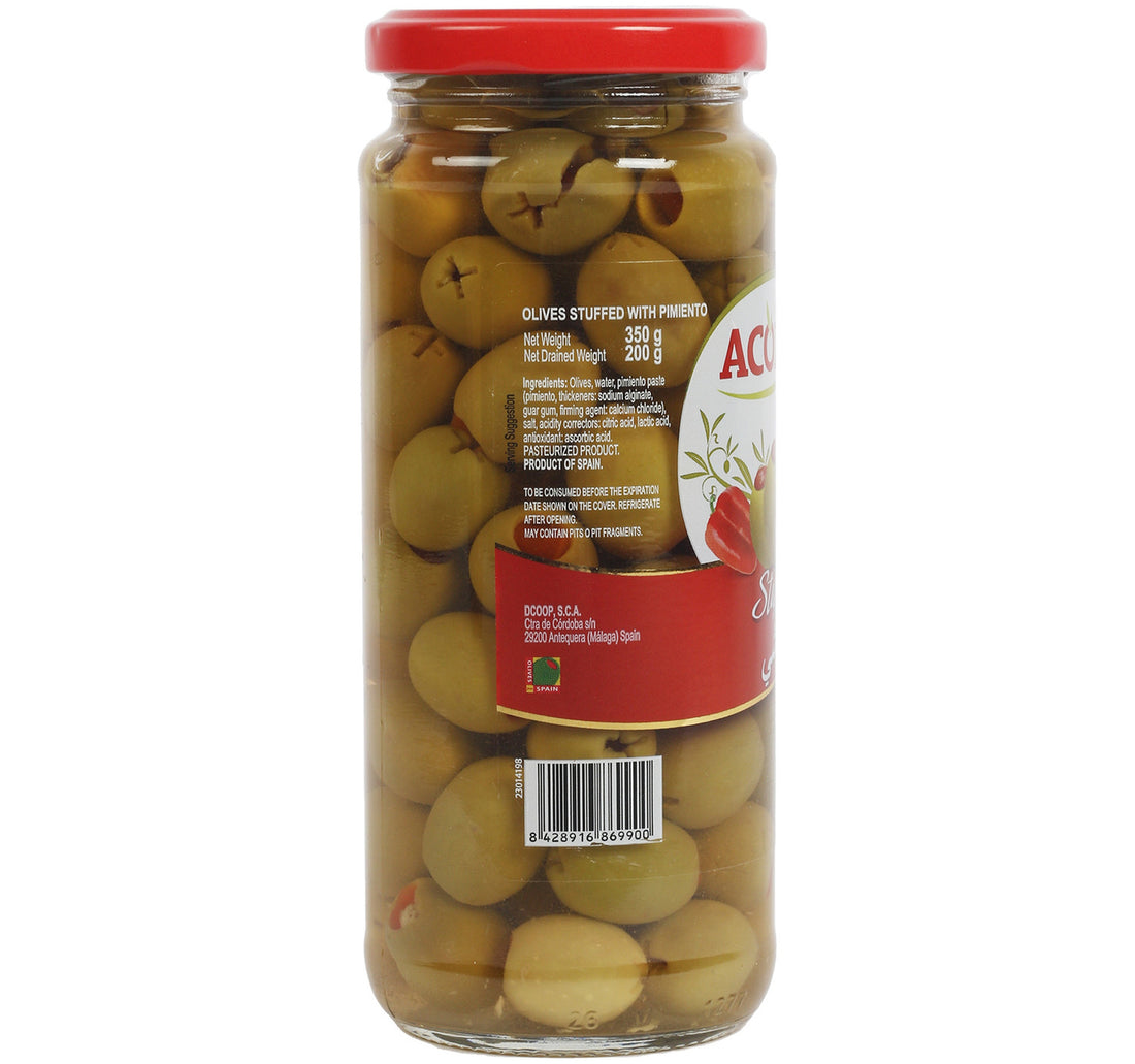 Acorsa Stuffed Olives 350 g