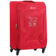 Carlton Elante 4 Wheel Soft Trolley, 67 cm, Red