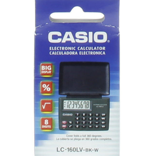 آلة حاسبة إلكترونية كاسيو LC-160LV