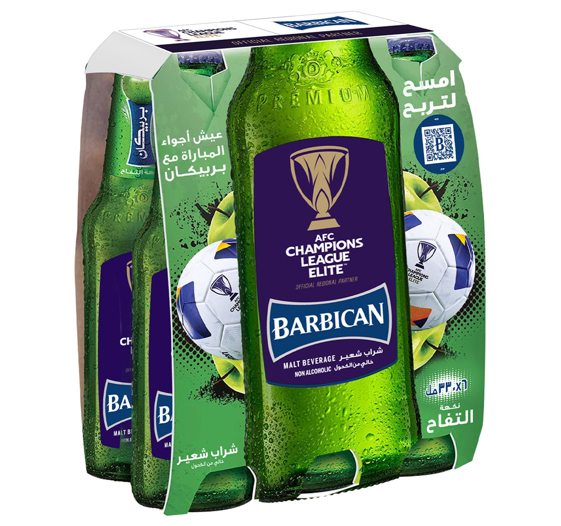 Barbican Apple Non Alcoholic Malt Beverage 6 x 330 ml