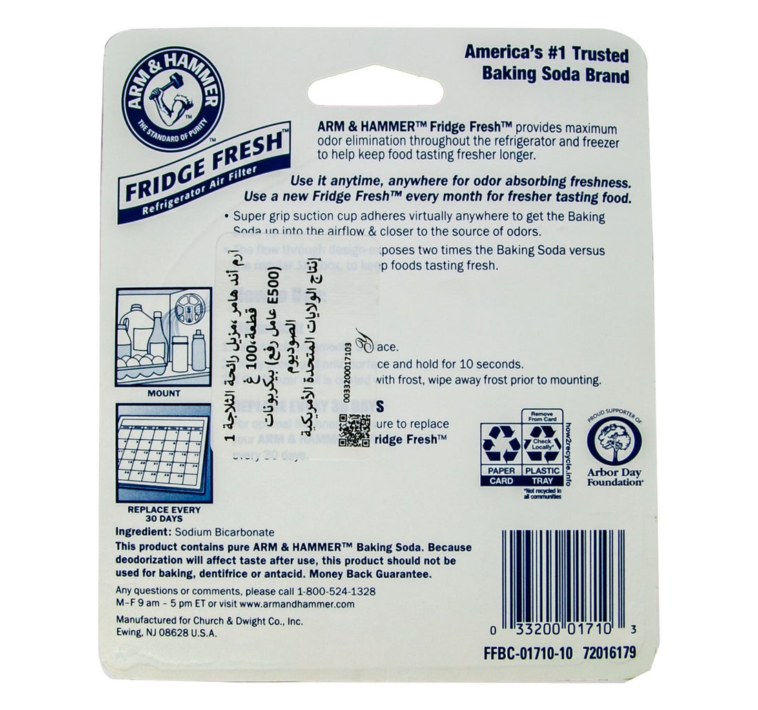 Arm & Hammer Fridge Fresh Refrigerator Air Filter 1 pc