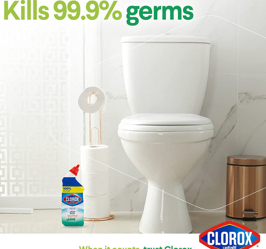 Clorox Bleach Fresh Scent Toilet Bowl Cleaner Value Pack 3 x 709 ml
