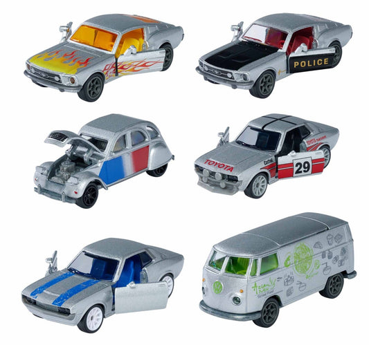 Majorette Vintage Deluxe metal series, 6 Assist, Assorted, 212052019