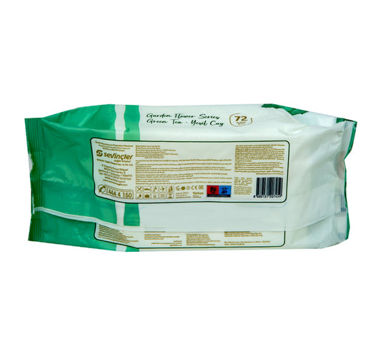 Giggles Green Tea Wet Wipes 72 pcs