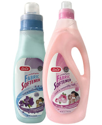 LuLu Fabric Softener Rose 4 Litres + Lavender 1 Litre