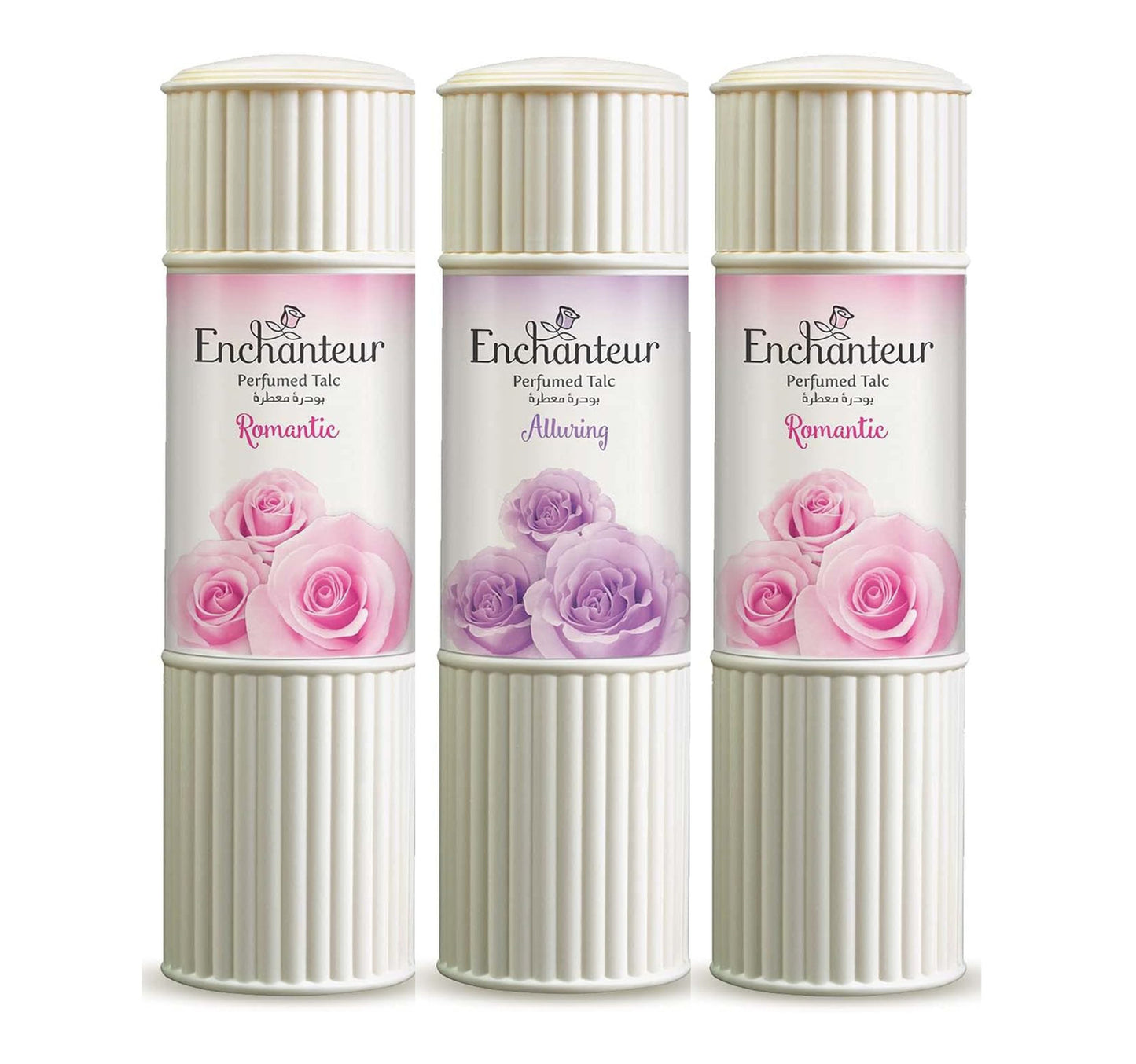 Enchanteur Perfumed Talc Assorted Value Pack 3 x 250 g