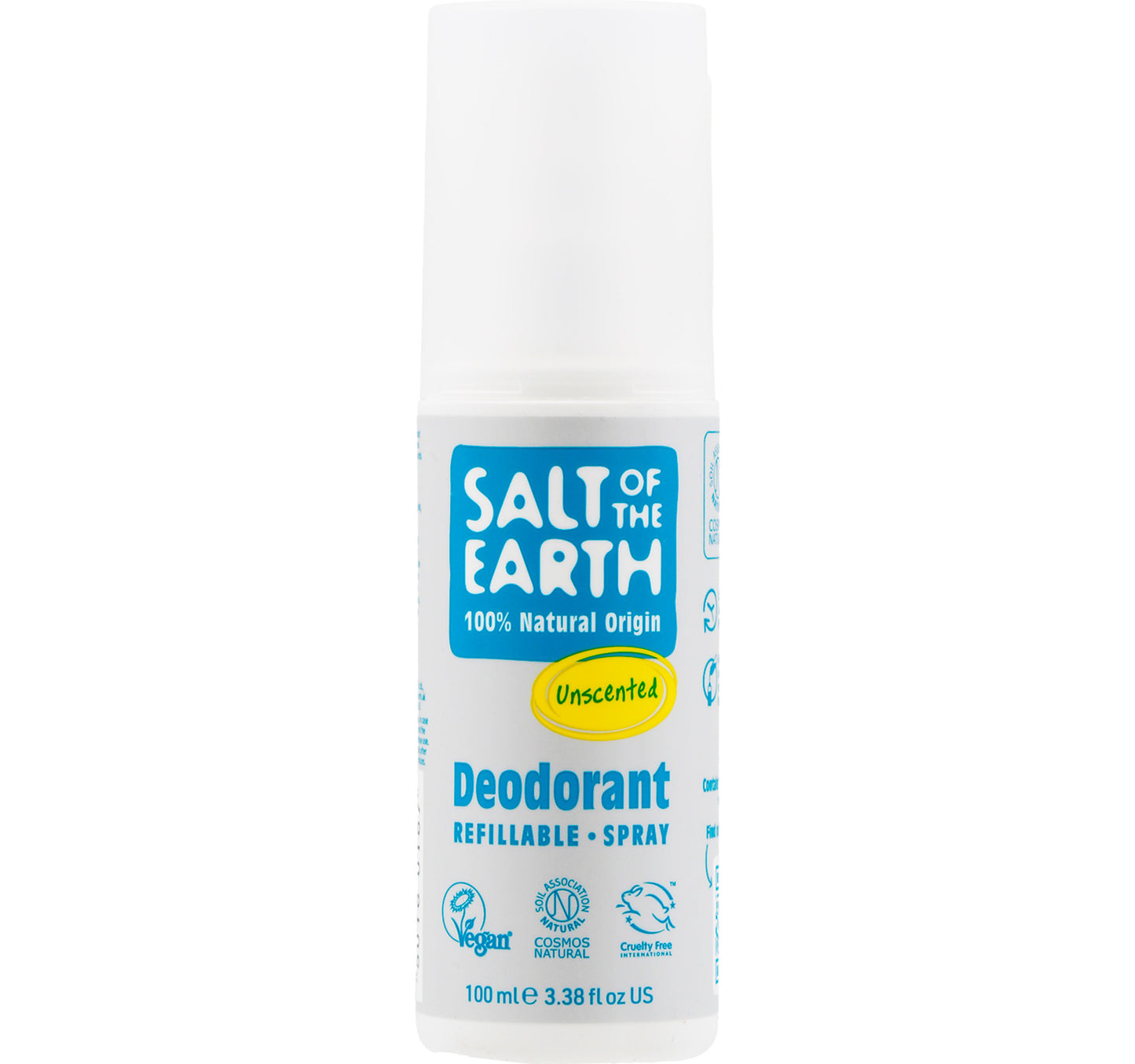 Salt Of The Earth Unscented Deodorant Spray 100 ml