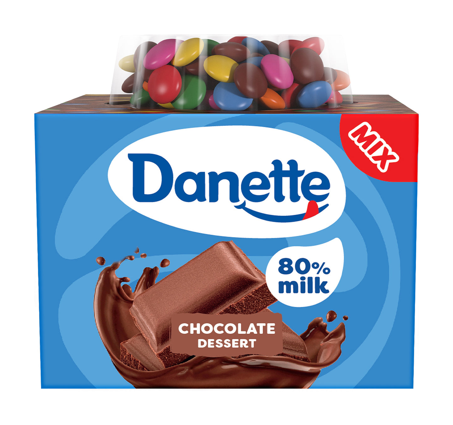 Danette Chocolate Dessert with Candy Bean 75 g
