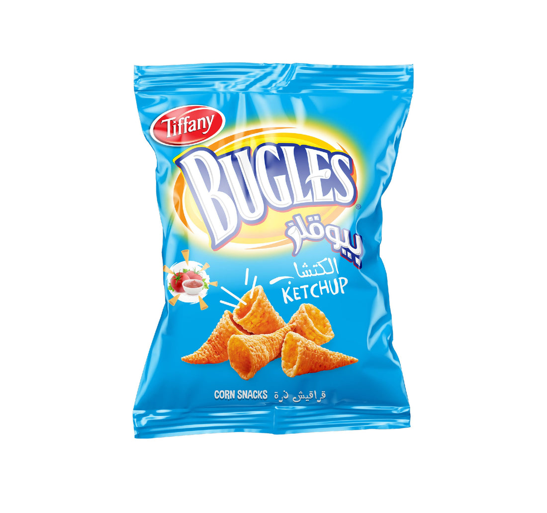 Tiffany Bugles Ketchup Corn Snacks 22 x 10.5 g