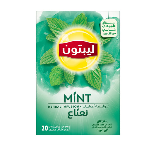 Lipton Mint Herbal Infusion Tea 20 Teabags