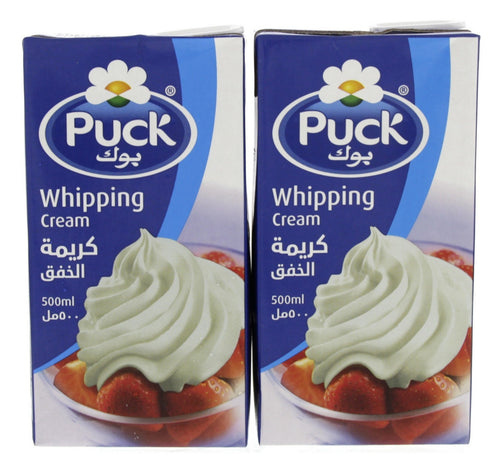 Puck Whipping Cream 2 x 500 ml