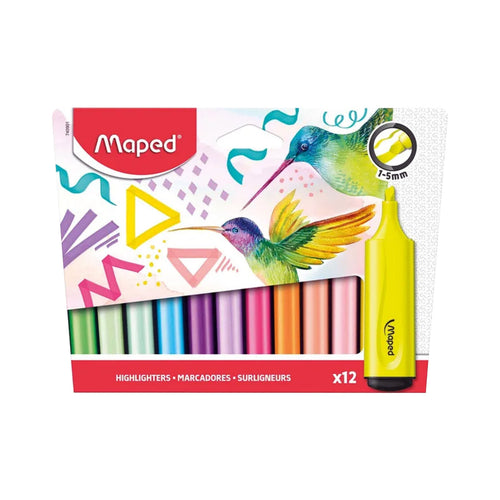 Maped Fluo Peps Highlighter 12pcs MD-740901