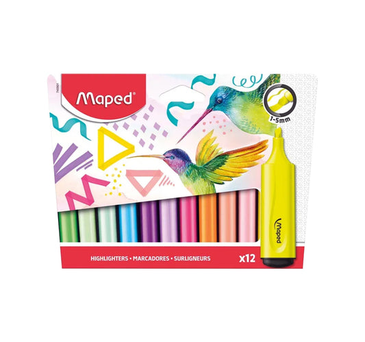 Maped Fluo Peps Highlighter 12pcs MD-740901