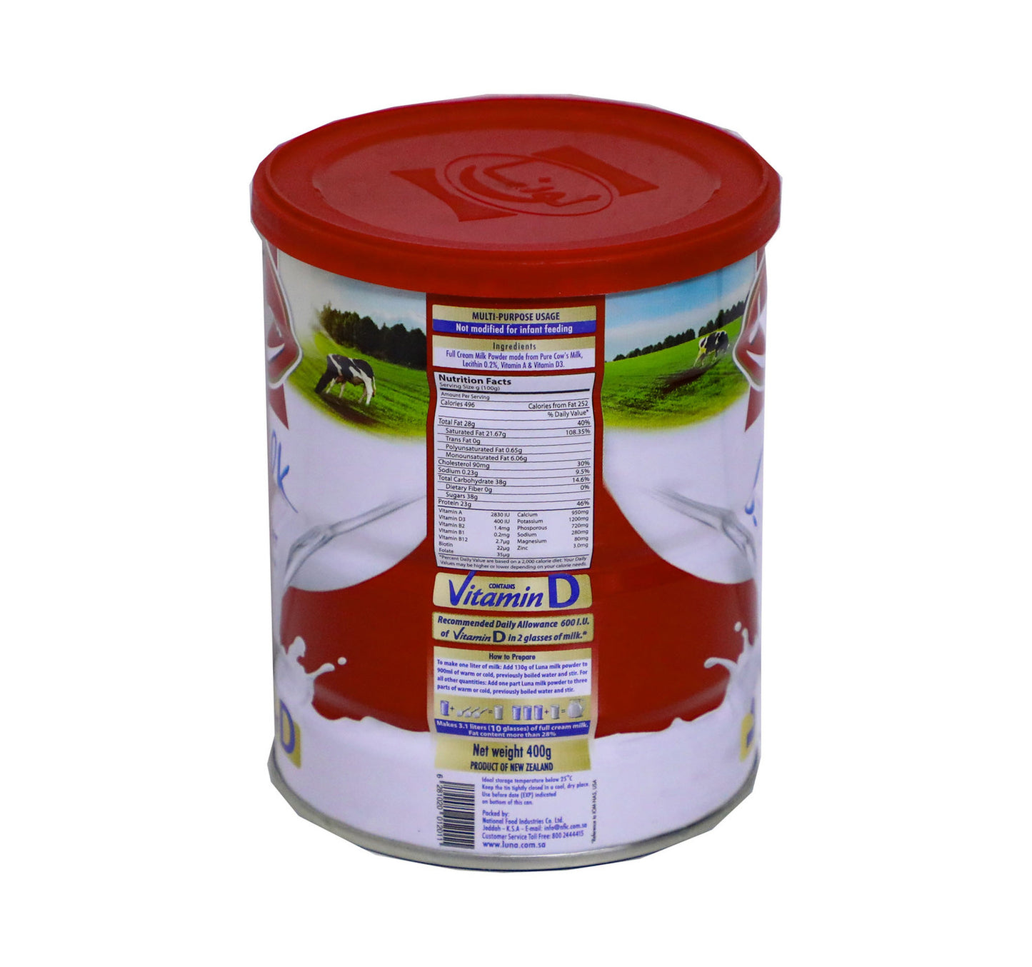 Luna Milk Powder Full Cream 400 g
