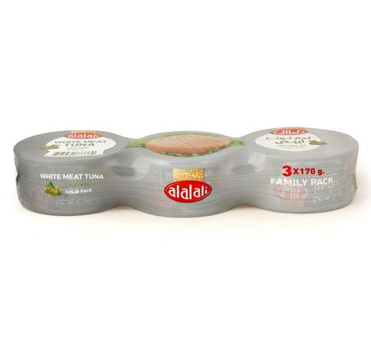 Al Alali White Meat Tuna in Olive Oil 3 x 170 g