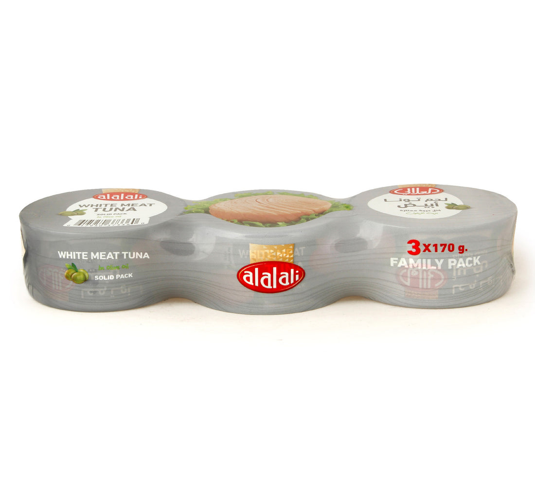 Al Alali White Meat Tuna in Olive Oil 3 x 170 g