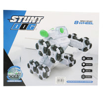 Skid Fusion Remote Control 8 Wheels Stunt Dog 666-820 Assorted